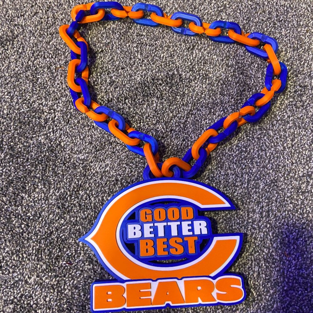 Chicago Bears Good Better Best Hype Fan Chain
